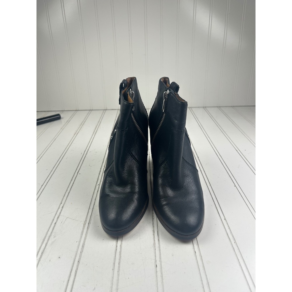 COACH Vintage Leather Studded Ankle Boots Women's Size 7 - Picture 3 of 14